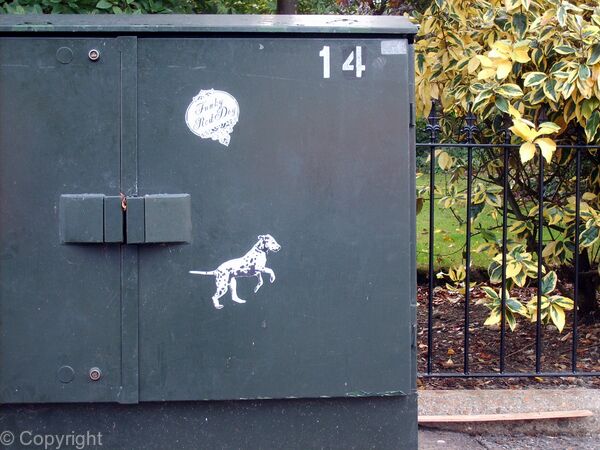 Spot Dog sticker