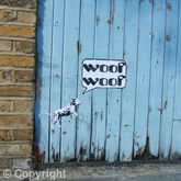 Woof Woof Sticker at Notting Hill Carnival 2007