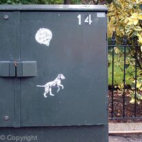 Spot Dog sticker