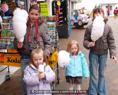 Ice cream and Candy Floss