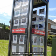 Worlds smallest gallery- Inaugural Exhibition