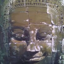 acrylic on canvas . 
