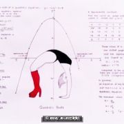 Quadratic Boots Drawing