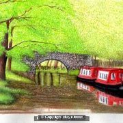 Brecon to Monmouth Canal Wales UK